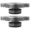 2pcs Radiator Cap 13 Psi Pressure Rating Replacement For Cooling System Replaces Fit Ranger 500 1999-2013 All Models Series 10