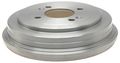 9776r Professional Grade Rear Brake Drum Silver For Hyundai Accent 2007 2011 And Kia Rio Rio5 2006 