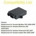 Wflnhb Ignitor Cdi Box Replacement For Yamaha Kodiak 400 1995-1999 4sh-85540-00-00 Big Bear 350 1996-1999 Wolverine 2000-2001