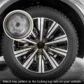 X Autohaux A Car Wheel Lock Lug Nut Anti Theft Screw Removal Socket Key For Audi A4l A5 A6l Q2l Q3 Q5 Q7 A8
