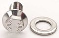 623-0750 Stainless Steel Hex Bolt Set 3 8-16 X 0 750 In Grade 8 Silver 5 Piece 