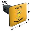 You Re Appealing Banana Funny Humor Tow Trailer Hitch Cover Plug Insert For 1 25 In Receivers Black Abs Plastic With Uv