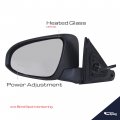Spieg Driver Side Mirror Replacement For Toyota Camry 2015-2017 Power Heated Paint To Match White 5pin Left