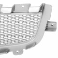 Gm1200606 Factory Style Front Bumper Center Grill Grille Assembly Compatible With Chevy Malibu Hybrid 2008-2012 Painted Silver