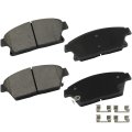 D1467 Front Disc Brake Pad Set With Hardware For Buick Encore Verano Cadillac Ats Chevrolet Cruze Diesel Orlando Trax Volt 