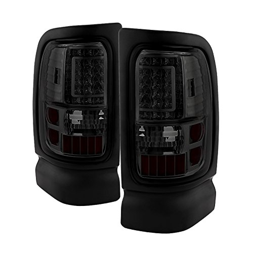 Xtune Alt-on-dram94-g2-led-sm Tail Light Dodge Ram 1500 94-01 2500 3500 94-02 C-shape Led S Smoke