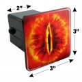 The Lord Of Rings Eye Sauron Tow Trailer Hitch Cover Plug Insert