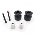 Httmt Black Swingarm Spools 6mm Thread For Yamah Fz-1 Fz6 Fz8 Fzs1000 Fzs600 R1