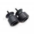 Httmt Black Swingarm Spools 6mm Thread For Yamah Fz-1 Fz6 Fz8 Fzs1000 Fzs600 R1