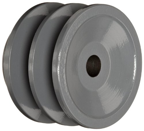 2b712 V-belt Sheave B Belt Section 2 Grooves 0 5 In Bore Cast Iron 2 85 Od 8780 Max Rpm