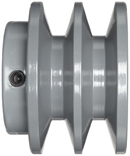 2b712 V-belt Sheave B Belt Section 2 Grooves 0 5 In Bore Cast Iron 2 85 Od 8780 Max Rpm