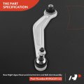 A-premium Rear Left Rearward Upper Control Arm With Ball Joint Bushing Compatible Bmw 525i 525xi 528i 535i Xdrive 528xi 530i