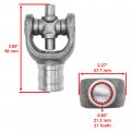 Caltric Front Drive Shaft Yoke With U-joint Compatible Yamaha Wolverine 350 4x4 Yfm350 1995-1999