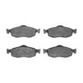 Front Disc Brake Pads For Mercury Cougar 1999 2000 2001 2002 4000 Hybridynamic Series 6 11 Inner Width 2 30 Height 0 70 In 