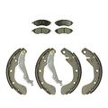 Front Brake Pads Rear Shoes 100 New Replacement Part For Chevrolet Aveo 5 2007-2011 