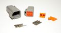 Deutsch Dtm 6-pin Connector Kit 20awg Solid Contacts 
