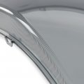 G-plus Headlight Bumper Lamps Cover Chrome Smoke Compatible With 1999-2007 Gmc Sierra 1500 2001-2007 2500 Hd 3500 15850352