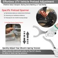 3 0 In Spring Preload Spanner Wrench For Fox Inch Shock Body Fits Can Am X3 Polaris Rzr And Yamaha Yxz Utvs 2 Pack Tool Steel