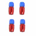 6an Swivel Hose End Fitting Straight 45 Degree 90 180 For Braided Cpe Fuel Blue Red 2 6an-straight 