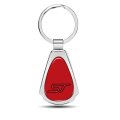 Ford St Red Dome Mirror Chrome Metal Teardrop Premium Key Chain Keychain Officially Licensed In The Usa 