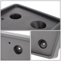 Gm1068137 Factory Style Front License Plate Mounting Bracket For Cadillac Escalade Esv Ext 07-14 Matte Black 