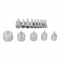 15pcs Diamond Drill Bit Set Carbon Steel Industrial Grade Emery Hole Saw For Ceramics