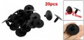 Uxcell 20 Pcs 8 5mm Hole Retainer Clips Plastic Drive Rivets Flaps Bumper Fender Push