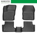 Tpe Rubber Floor Mats Set For Focus 4 Door 2012 2018 3 Piece Full With Front And Rear Textured Surface Anti Slip Car Cargo
