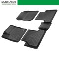 Tpe Rubber Floor Mats Set For Focus 4 Door 2012 2018 3 Piece Full With Front And Rear Textured Surface Anti Slip Car Cargo