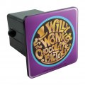 Willy Wonka And The Chocolate Factory Logo Tow Trailer Hitch Cover Plug Insert