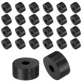 72 Pcs Rubber Spacers 20mm Od X 6mm Id 10mm Height Round Anti Vibration Spacer Bushing Grommets Thick Washers 