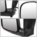 Gm1320245 Oe Style Manual Driver Left Side View Door Mirror Compatible With Chevy Express Gmc Savana 96-02