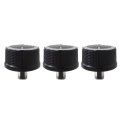 3pcs A C Heater Temp Control Knob Fit For G Mc Savana 1500 2008-2014 By Blue Elf 