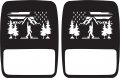 Jeeptails Bigfoot Flag Mountain Tail Lamp Light Covers Non-led For Jeep Gladiator 