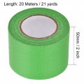 Uxcell 50mm 2 Inch Wide 20m 21 Yards Masking Tape Painters Rolls Light Green