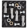 Niche Tie Rod End Kit For 1987 Honda Fourtrax 250 Trx250 53158-ha8-770 53157-ha8-770 Atv