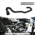 X Autohaux Radiator Coolant Hose 64218377698 Rubber Black Replacement For Bmw 750li 750i 2006 2007 2008