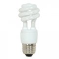 S7211 9w T2 Cfl Mini Spiral Screw-in Medium Base 2700k 1 Pk 