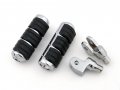 Topteng Motorcycle Footpegs Front Rest Oem Foot Peg Footrests For Yamaha V-star 650 1100 1999-2006 V-max Virago 750