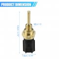 Uxcell Engine Coolant Temperature Sensor No 3l7z6g004ba For Ford Edge 2007-2010 Water