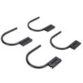 Fydun 4pcs E Track J Hooks Heavy Duty Steel Hangers For Enclosed Trailer Trucks Garage