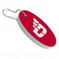 Graphics More University Of Dayton Flyers Logo Floating Keychain Oval Foam Fishing Boat Buoy Key Float 