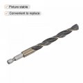 Uxcell High Speed Steel Hex Shank Twist Drill Bit 10mm Drilling Dia With 1 4 Inch 132mm Length