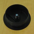 Uxcell A13071700ux0285 Black 60mm Dia Round Plastic Grommet Cable Hole Cover For Computer Desk Hard Pack Of 5