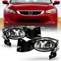 Acanii For 2008-2010 Honda Accord Coupe Driving Bumper Fog Lights Lamps W Switch Assembly Driver Passenger Side