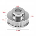 Uxcell Aluminum 30 Teeth 8mm Bore 2mm Pitch Timing Belt Pulley