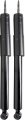 Evan Fischer Shock Absorber Set Of 2 For 1996-1999 Mercedes Benz E300 1996-2002 E320 Rear Driver And Passenger Side 