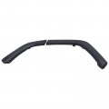 Motoku Black Rear Door Flare Arch And Wheel Fender Opening Trim Molding Moulding Set For Toyota Rav4 2019-2022 Left Driver Side