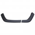 Motoku Black Rear Door Flare Arch And Wheel Fender Opening Trim Molding Moulding Set For Toyota Rav4 2019-2022 Left Driver Side