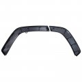 Motoku Black Rear Door Flare Arch And Wheel Fender Opening Trim Molding Moulding Set For Toyota Rav4 2019-2022 Left Driver Side